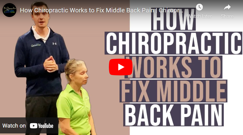 How Chiropractic works to fix middle back pain in Springfield, IL